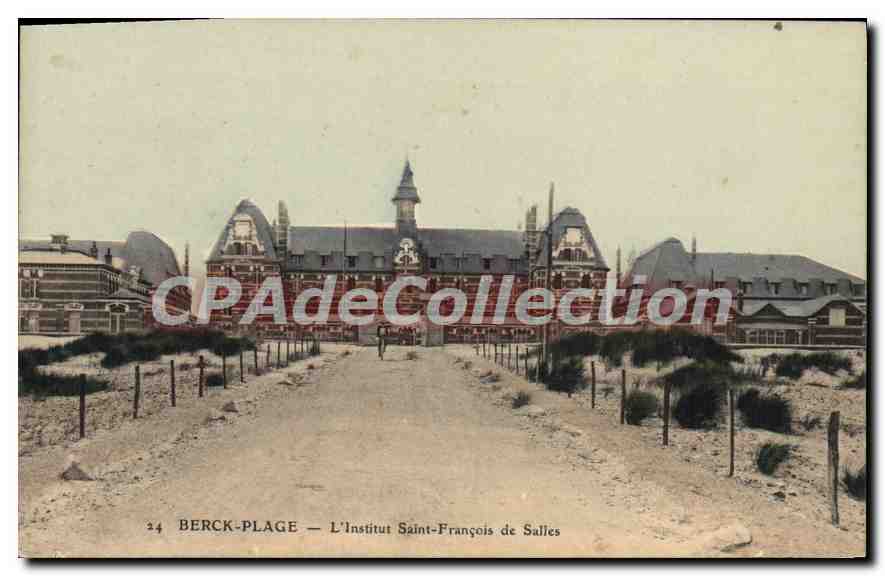 CPA Berck Plage l'institut Saint Francois de Salles 