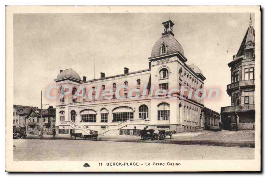 Berck-Plage - Le Grand Casino — éditeur CPADeCollection, n° 11