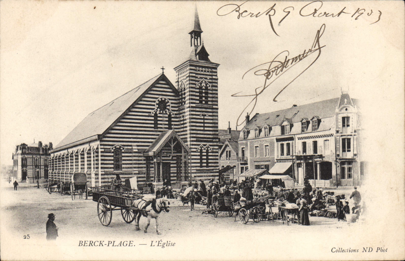 Berck-Plage — L'Église — Collections ND Phot, n°25