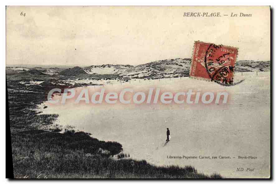 Berck-Plage — Les Dunés — Librairie-Papeterie Carnot, rue Carnot