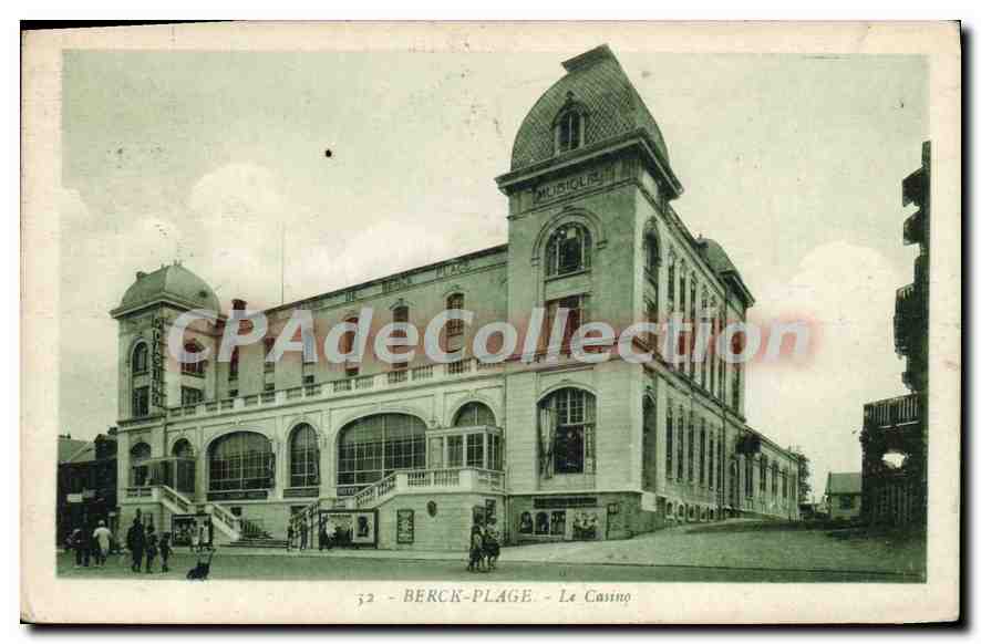 Berck-Plage - Le Casino — Musiquolus — CPAdeCollection n°32