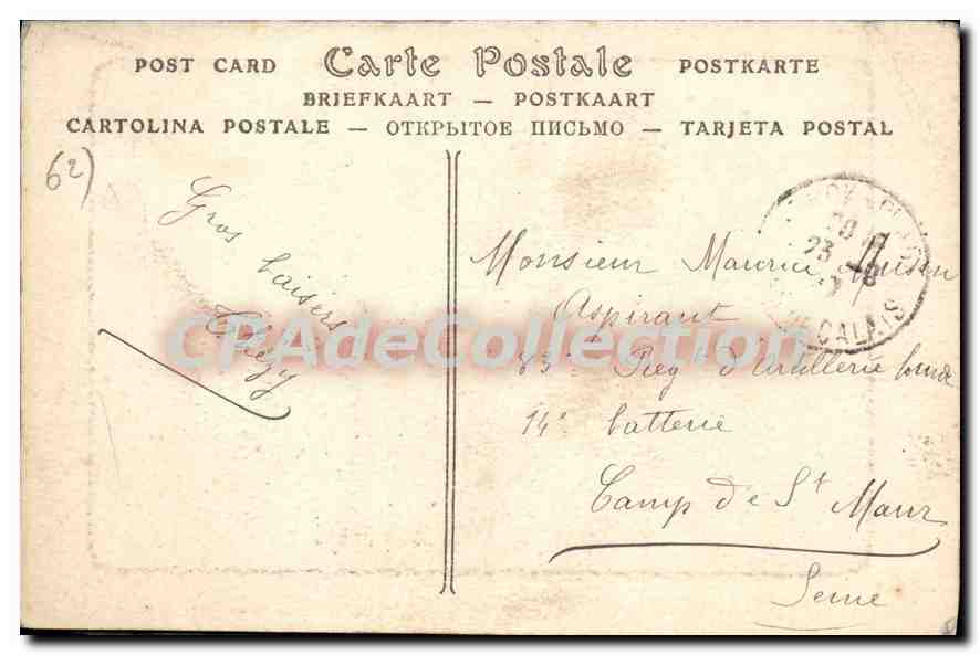 Berck-Plage - Rue de la Plage — Héliographie de H.B. Chot, n°98 — Reverso