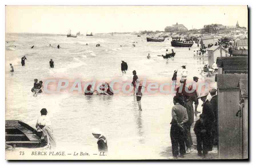 Berck Plage — Le Bain — LL. — n°75