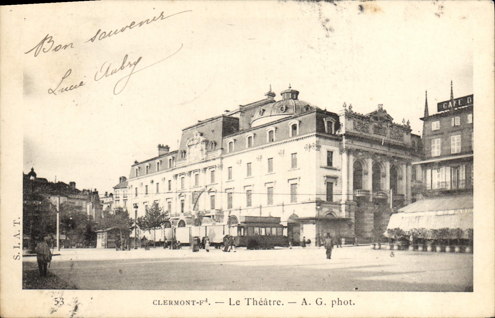 Clermont-Ferrand — Le Théâtre — A.G. phot.