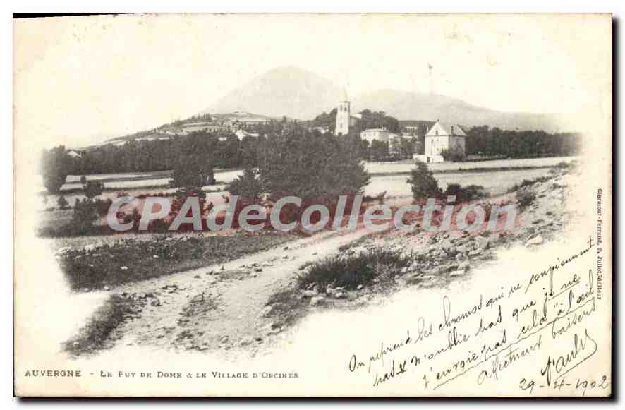 Auvergne - Der Fuy de Dome & das Dorf Orcinés — Verlag Ceram, Nr. 2448