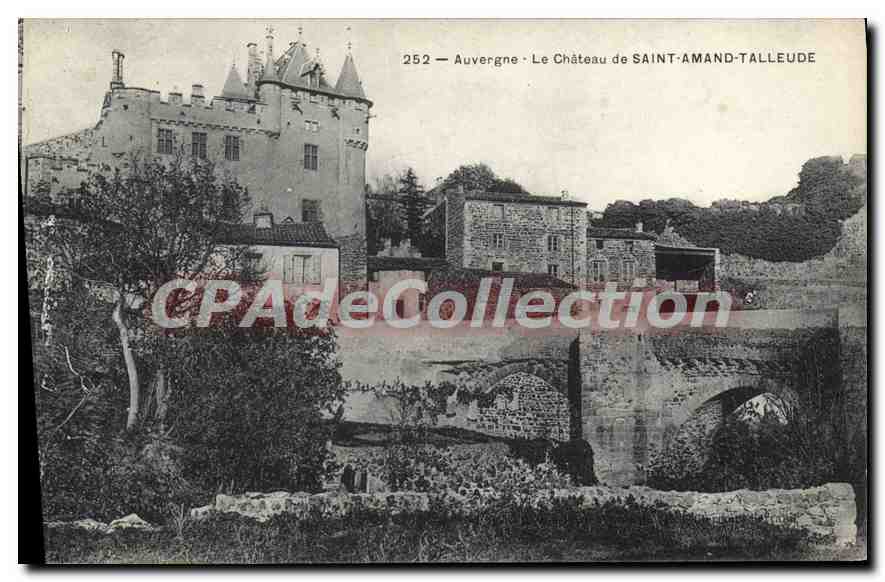The Castle of SAINT-AMAND-TALLEUDE — Auvergne — no. 252