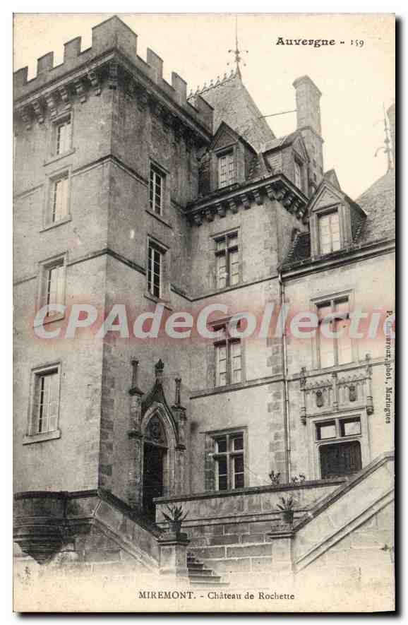 CPA Miremont Chateau de Rochette 