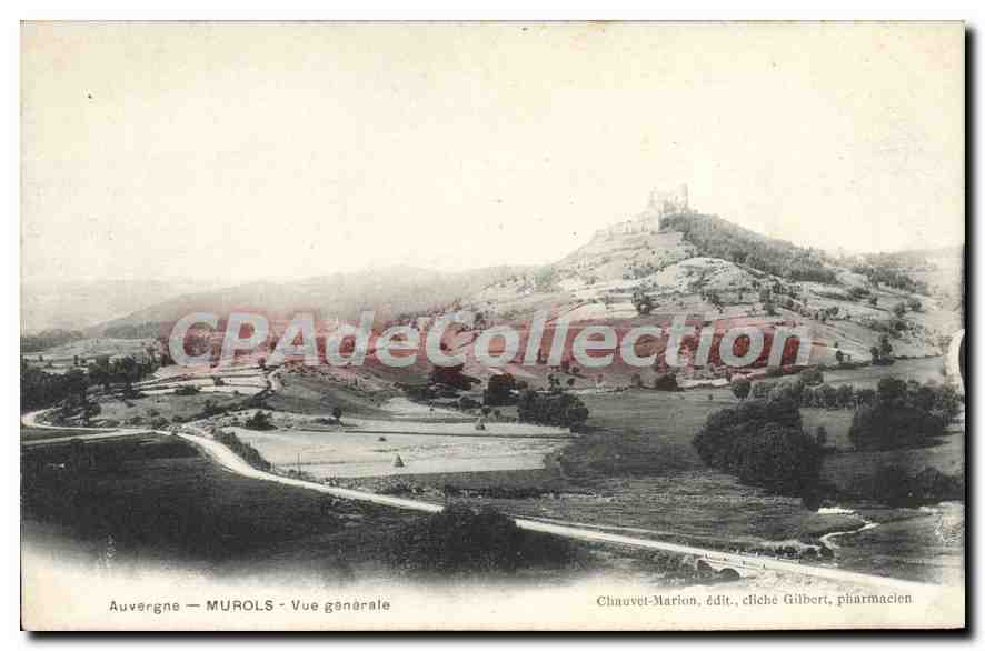 Auvergne — MUROLS — Allgemeine Ansicht — Chauvet-Marion, Verlag, Foto von Gilbert, Apotheker