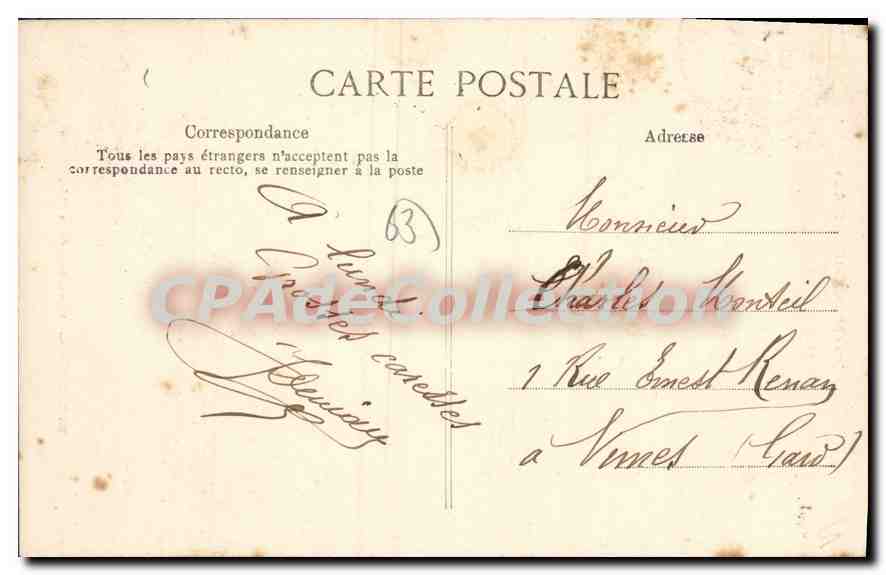 Riom — Monument de la Marseillaise — L'Auvergne pittoresque — Reverso
