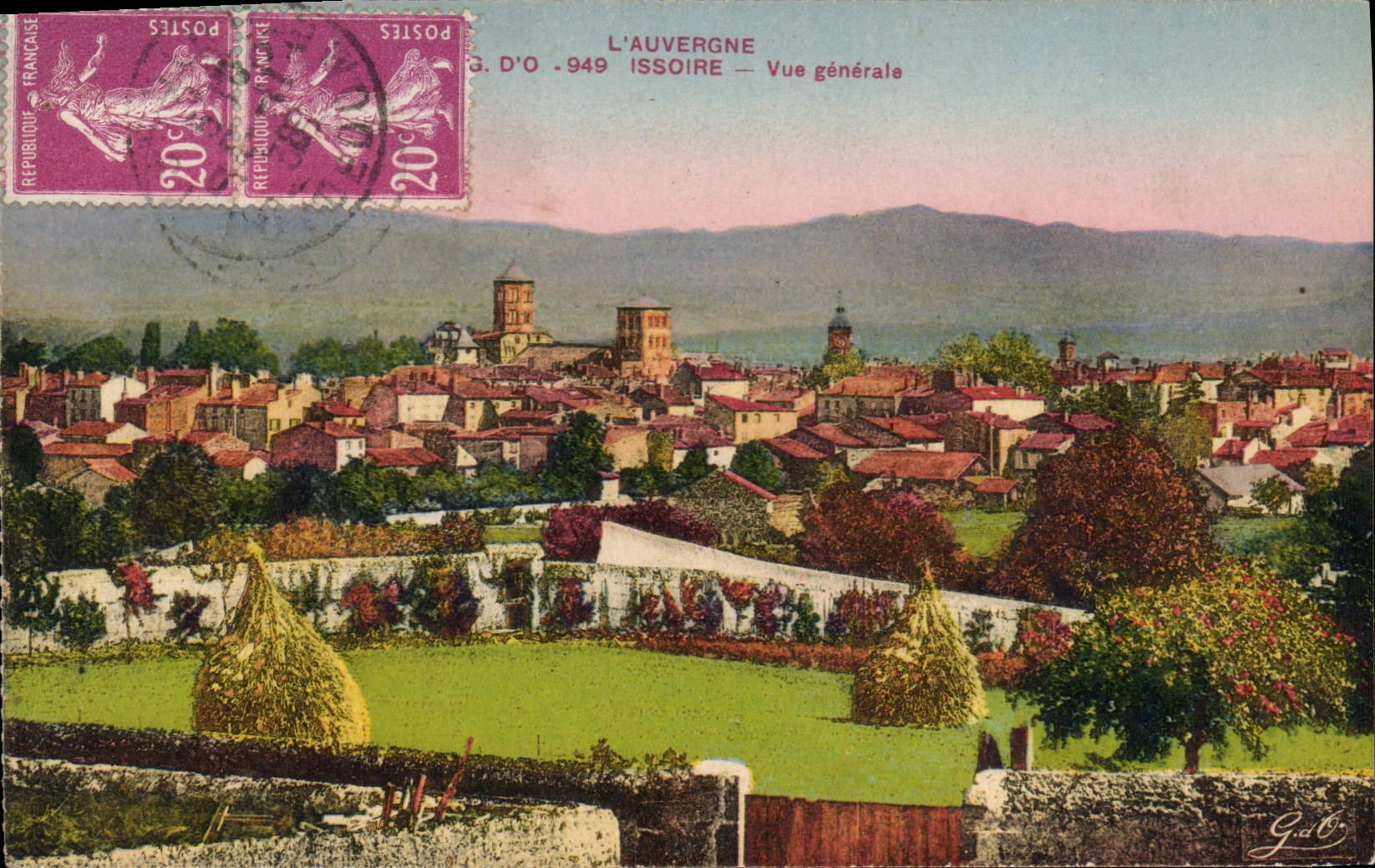 L'Auvergne - Issoire — Vue générale — G. D'O - 949