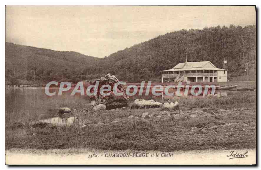 Chambon-Plage und das Chalet — Verleger Ideal, n° 3388