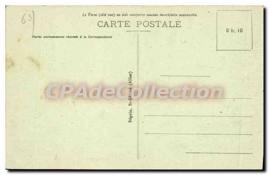 Chambon-Plage und das Chalet — Verleger Ideal, n° 3388 — Rückseite