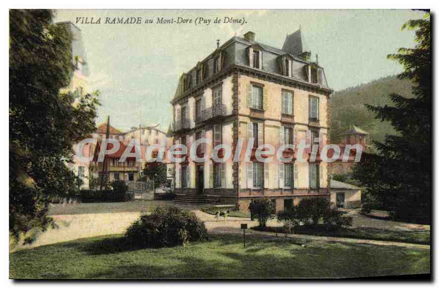 Villa Ramade al Mont-Dore (Puy de Dôme) — editore non identificato, numero di serie non visibile