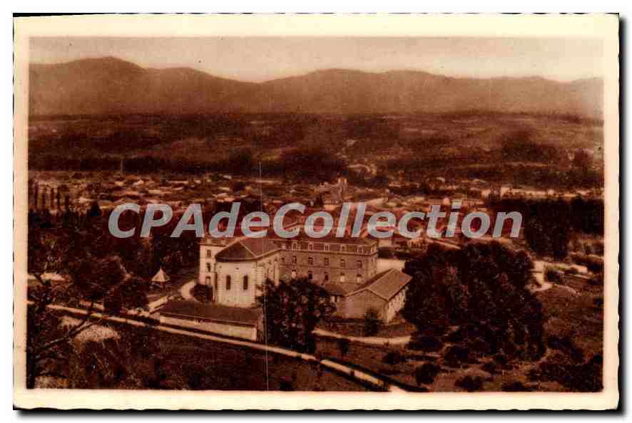 L'Auvergne - Courpière (P.-de-Dr.) - Collège Saint-Pierre et vue générale