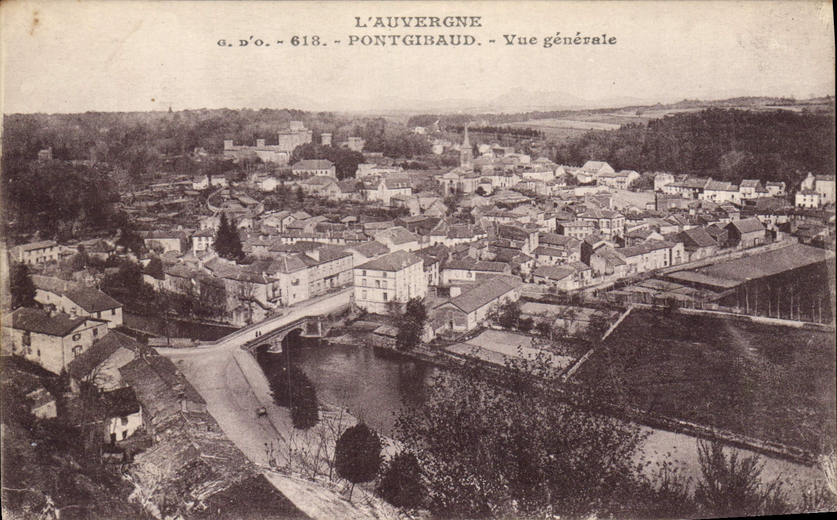 Pontgibaud — Allgemeine Ansicht — G. D'O. n° 618