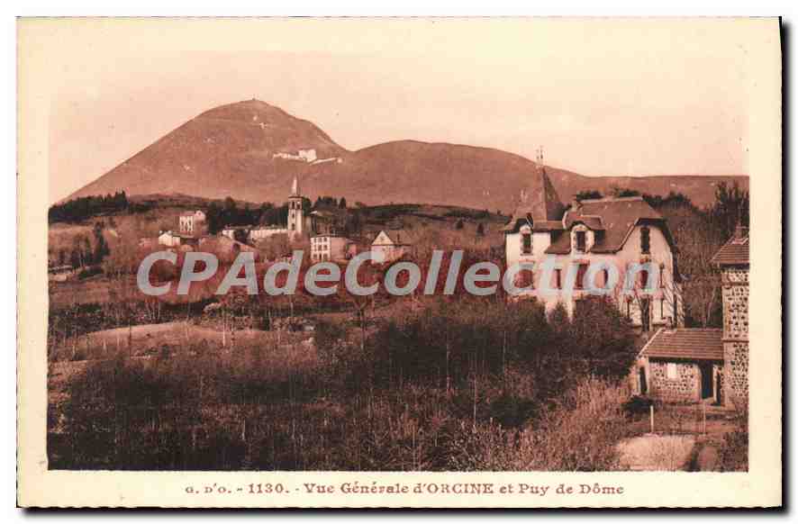 Orcine und Puy de Dôme — Allgemeiner Blick — a.d'o. - 1130