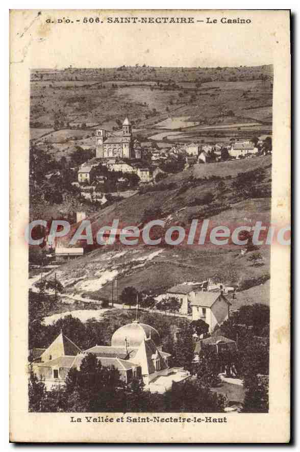 Saint-Nectaire — Le Casino — La Vallée et Saint-Nectaire-le-Haut