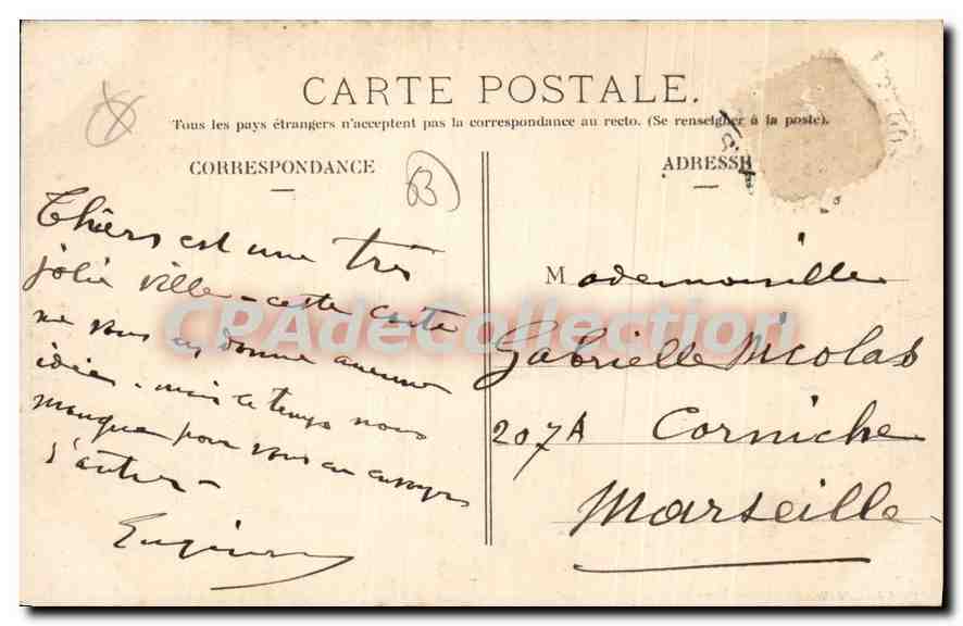 Thiers (P.-d.-D.) - Chapelle Saint-Roch et les Rochers de Margeride — L. Hiecondell, Paris, n°249 — Reverso