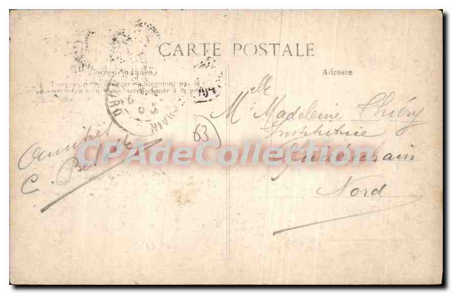 L'Auvergne pittoresque — Types d'Auvergnates — E.D. n°4840 — Reverso