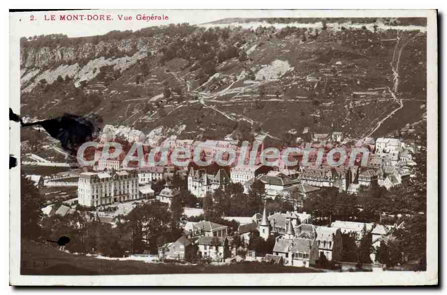 El Mont-Dore — Vista general — Editor ELD, n°2