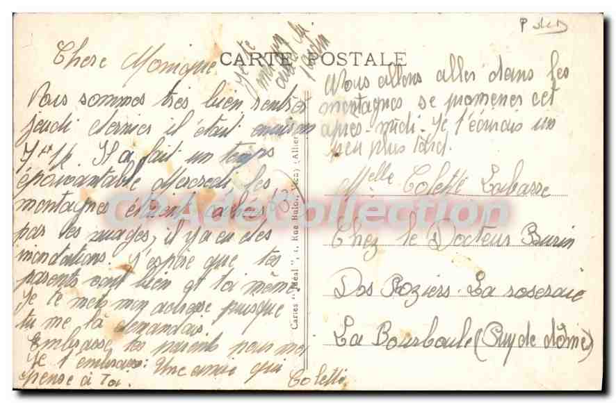 L'Hiver en Auvergne — Le Mont-Dore, Le Capucin et le Sancy — Colette Salvare — Reverso