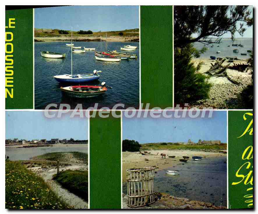 CPSM Le Dossen et L'Ile de Siek