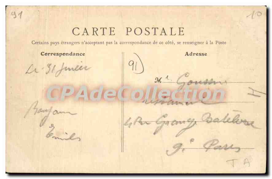 Château de Montlhéry sous ses Sires ou premiers Seigneurs (991-1118) — Edition Petit-Laurent, Montlhéry — Verso