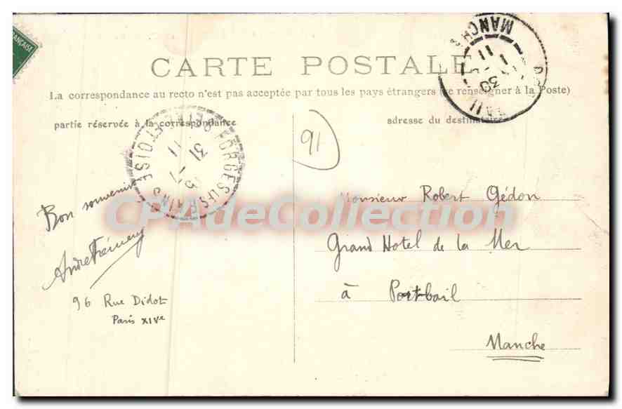 CPA Forges les Bains S et O panorama  — Rückseite