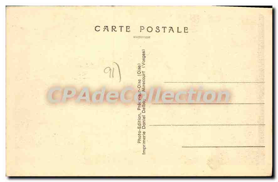 CPA Champrosay S et O le Preventorium  — Rückseite