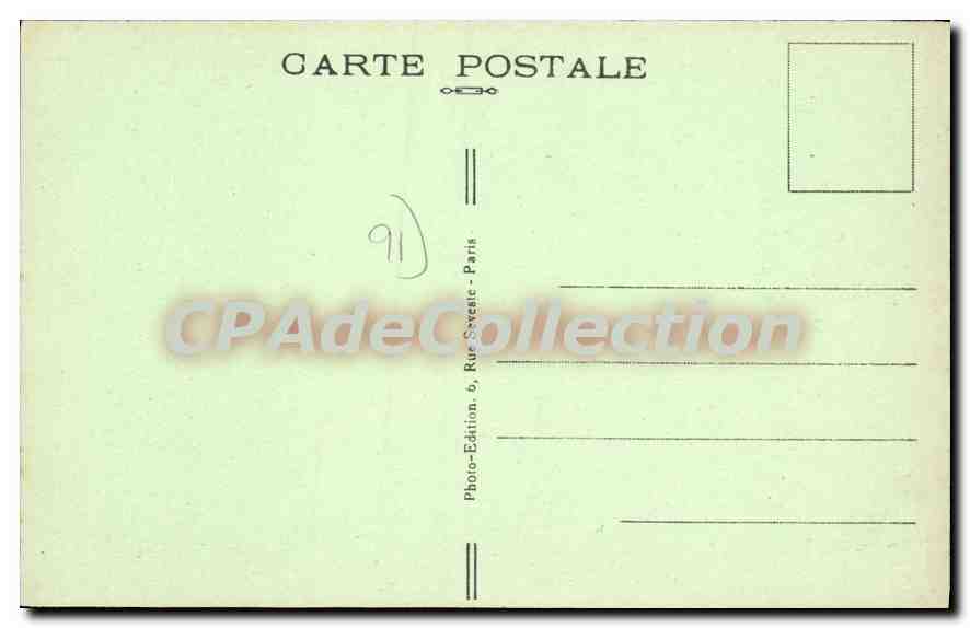 CPA La Ville du Bois Bodroville  — Rückseite