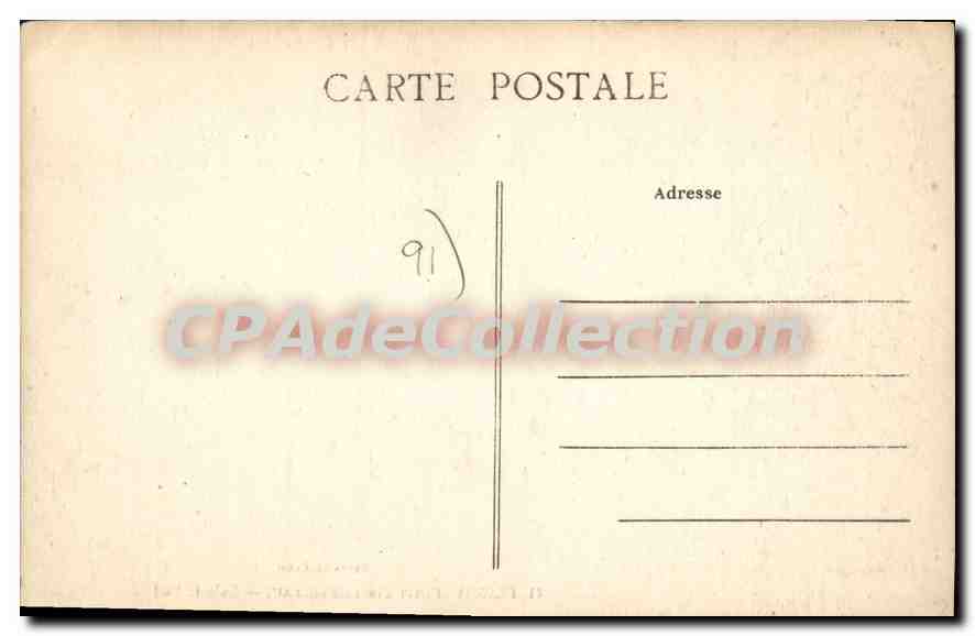 CPA Bligny Petit Fontainebleau galerie sud  — Rückseite