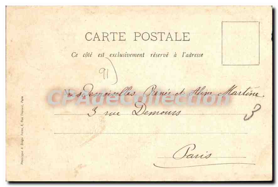 CPA Marcoussis un coin de Paysage  — Rückseite