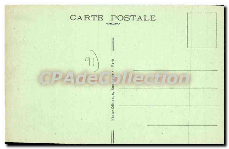 CPA Nozay l'interieur de la ferme de Villarceau  — Rückseite