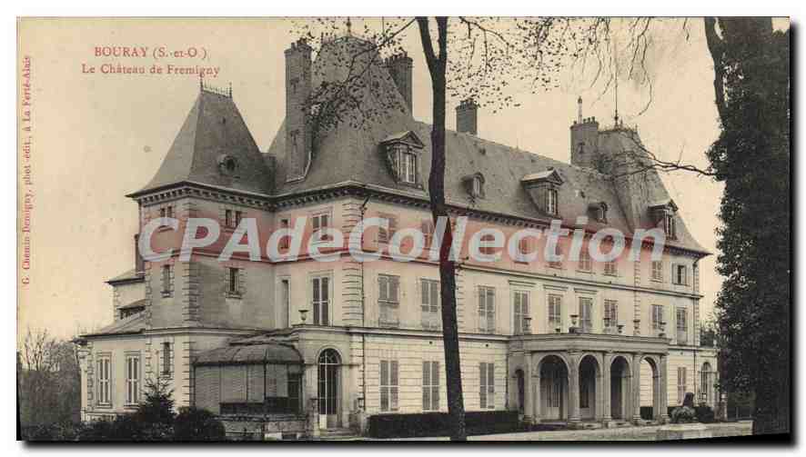 CPA Bouray S et O le chateau de Fremigny 