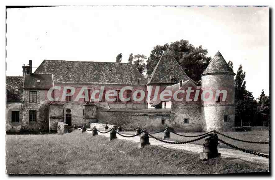 CPA Villeconin S et O le chateau facade principale XIV et XV siecle 