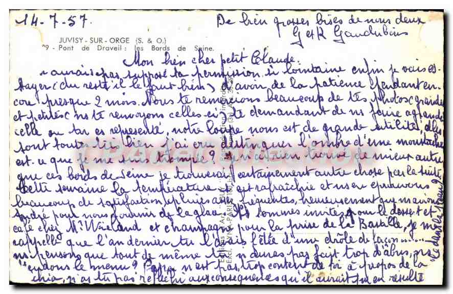 Pont de Draveil — Juvigny-sur-Orge — éditeur Guy — Reverso