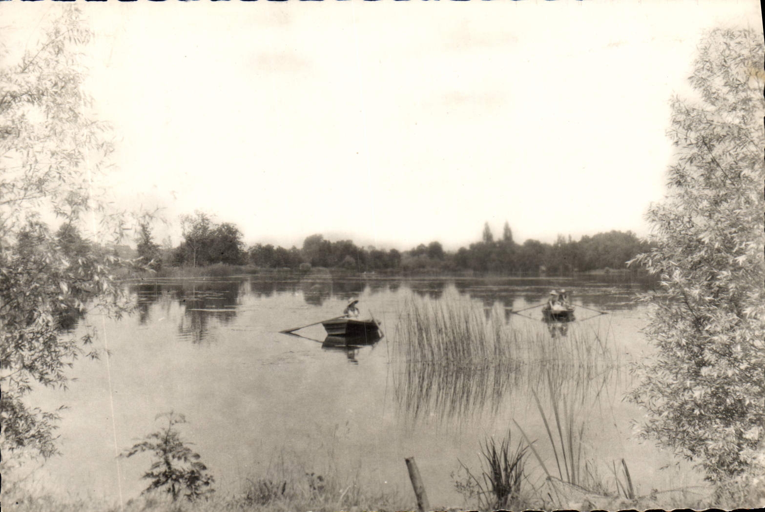CPA Ballancourt Seine et Oise Etang Fleuri 