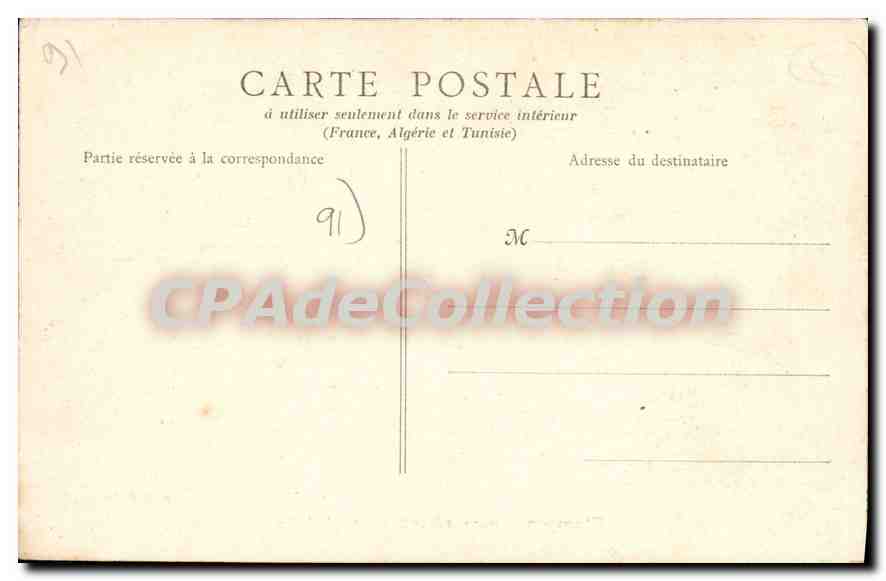 Etampes — Place et Rue de l'Hôtel-de-Ville — B. F., Paris — Reverso