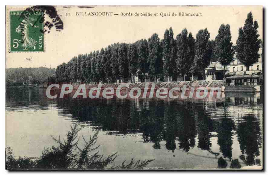 Billancourt — Bords de Seine et Quai de Billancourt — P. Marmouse, n°21