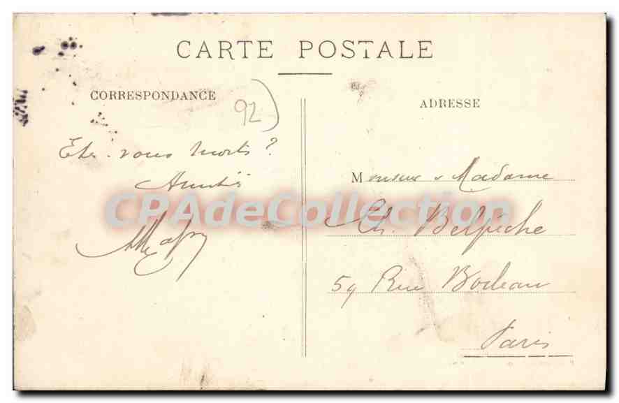 Billancourt — Bords de Seine et Quai de Billancourt — P. Marmouse, n°21 — Reverso