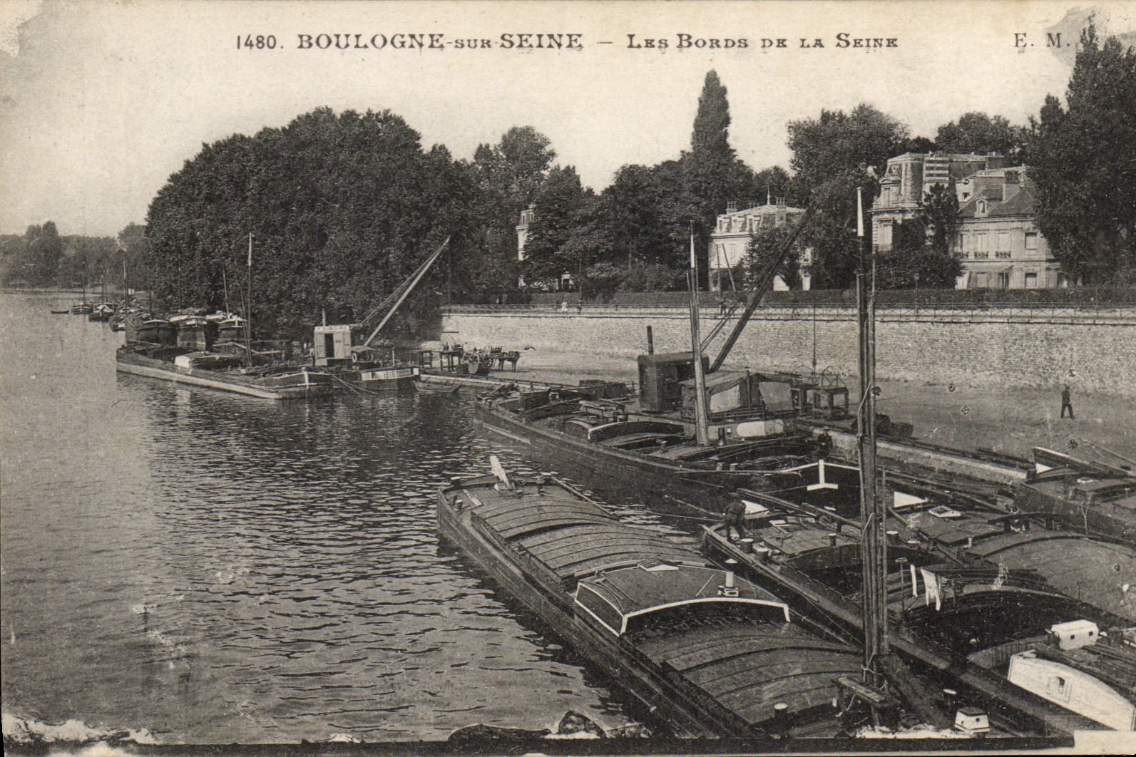 Boulogne-sur-Seine — Les Bords de la Seine — E.M. n°1480