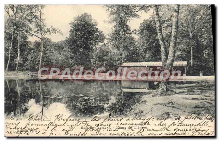 CPA Bois de Clamart Etang de Trivaux