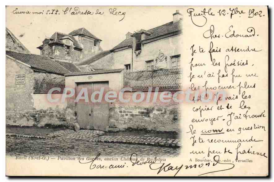 Rhêll (S.-et-O.) — Pavillon des Garges, ancien Château de Richelieu — éditeur Devold, n°92
