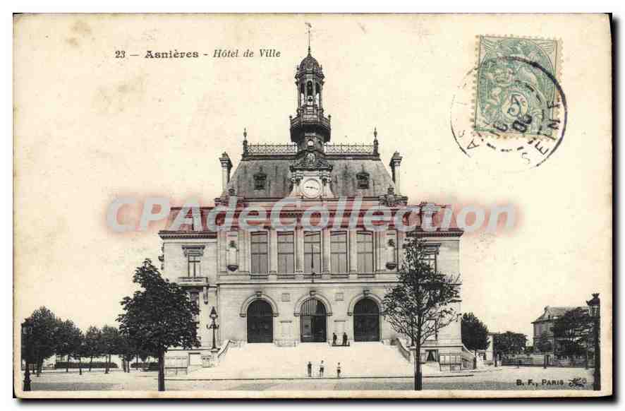 Asnières - Rathaus — B.F. Paris, Nr. 23