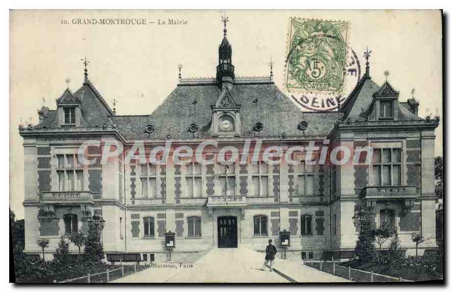 CPA Grand Montrouge La Mairie