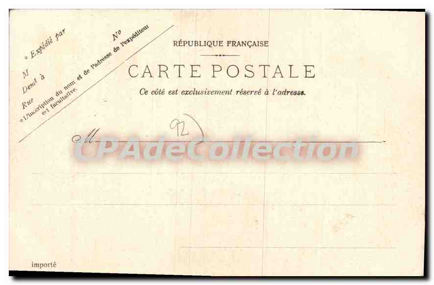 CPA Robinson Moulin Fidele — Rückseite