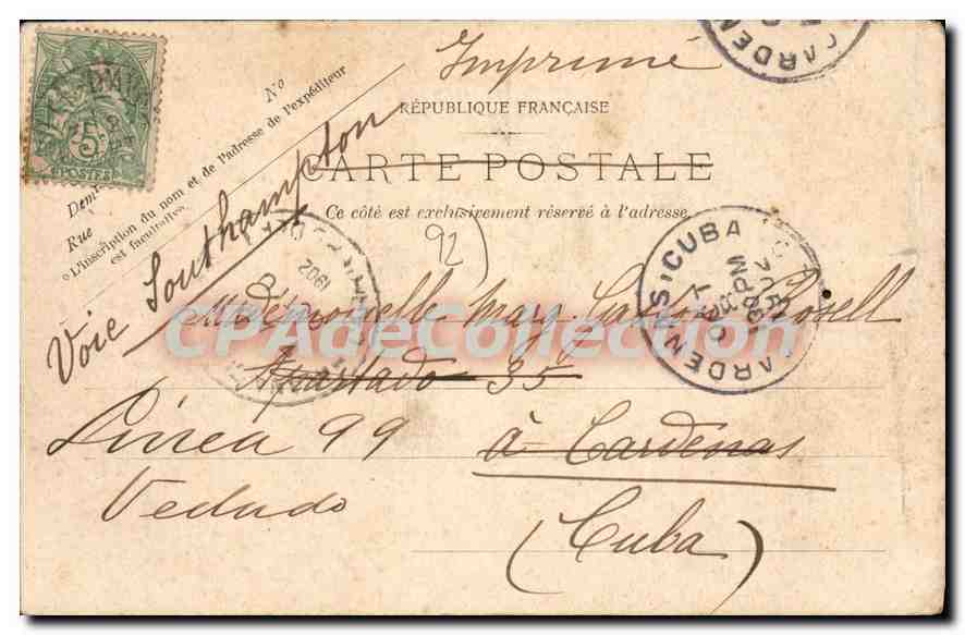 Mairie de Marnes-la-Coquette — Édition René-Louisie, No 1778 — Verso
