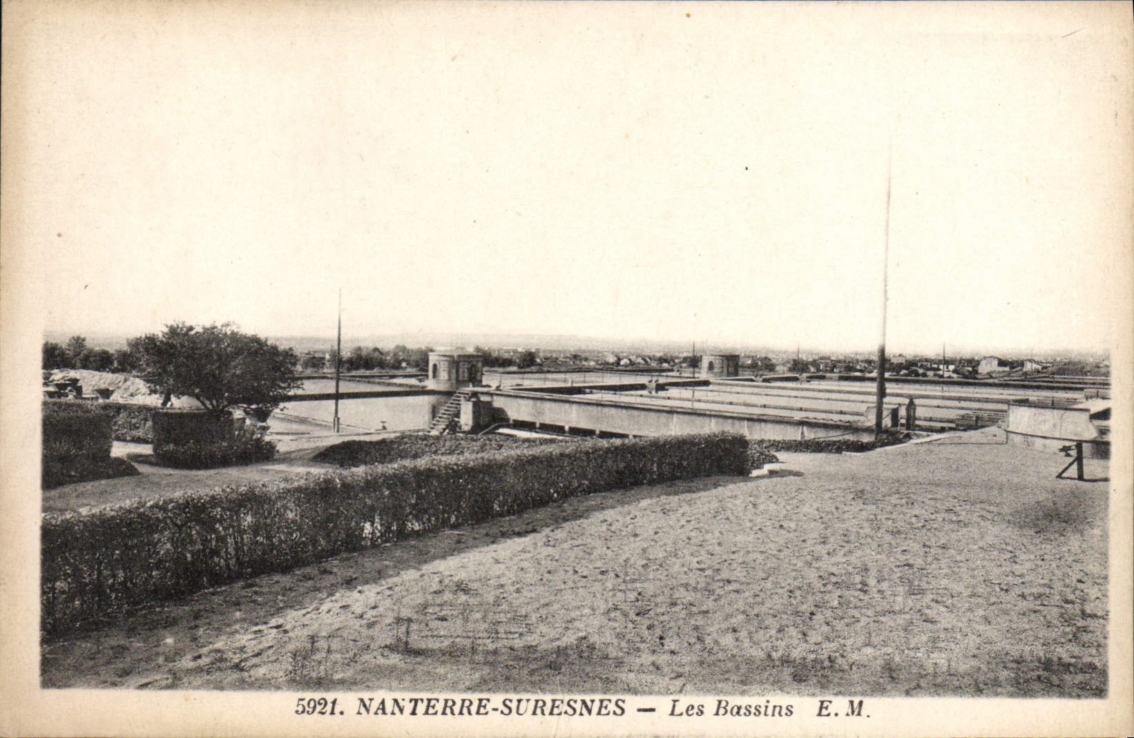 CPA Nanterre suresnes Les Bassins