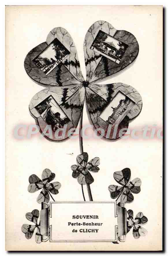 CPA Souvenir Perle Bonheur de Clichy