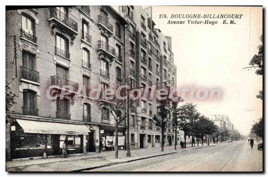 Boulogne-Billancourt — Avenue Victor-Hugo — E.M. n°178